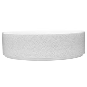 Colortex Stone White Porcelain Serving Bowl 10 in., 67 oz.
