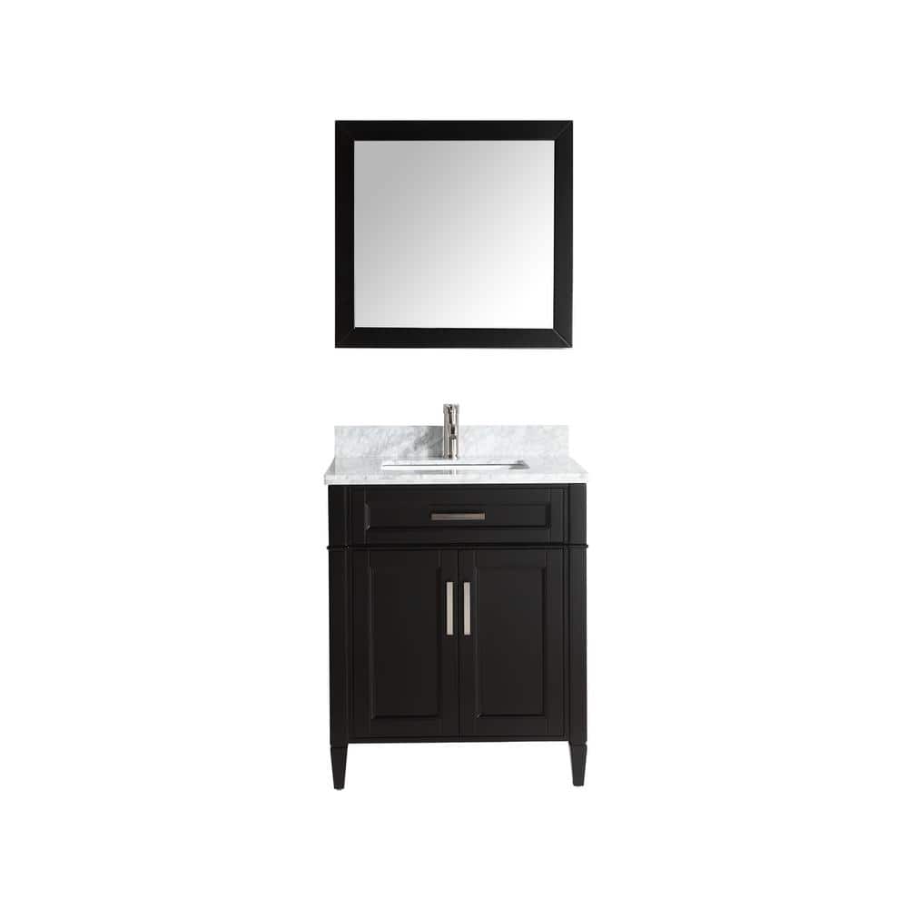 Vanity Art Savona 30 in. W x 22 in. D x 36 in. H Bath Vanity in Espresso with Vanity Top in