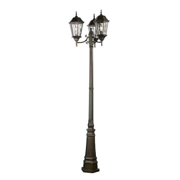 bel air lighting cast aluminum post light