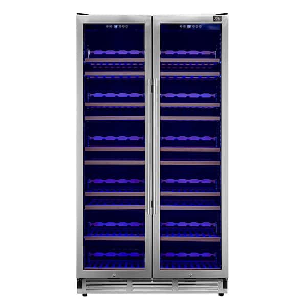 Forno Vernazza Dual Zone Wine Cellar Cooling Unit in Stainless