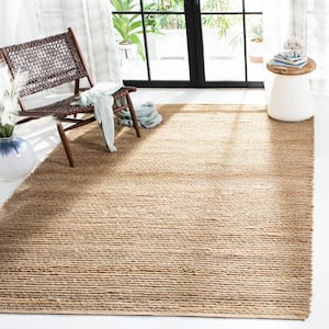 Cape Cod Natural Doormat 3 ft. x 5 ft. Striped Solid Area Rug