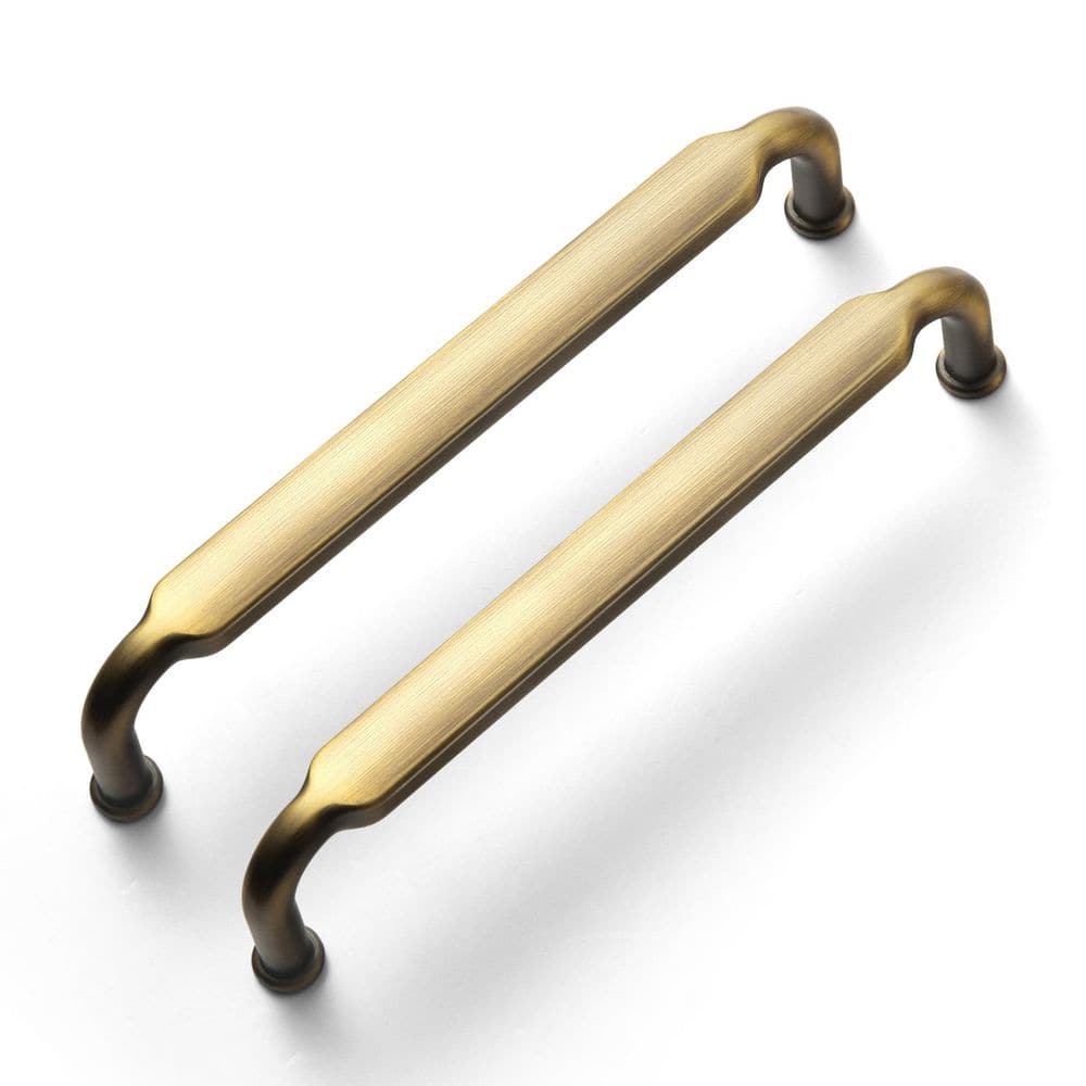 12-Pack 5 in. (128mm) Modern Brushed Bronze Zinc Alloy Cabinet Bar Pulls price history on PriceWatchPro