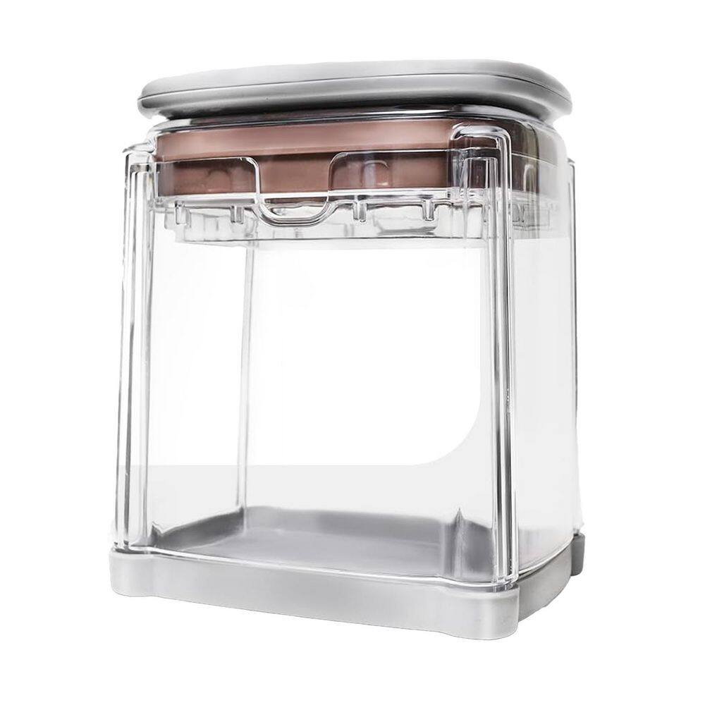 Stainless Steel 4-in-1 Food Dicer Chop Box with Interchangeable Blades for Slicing Dicing Fruits Vegetables price history on PriceWatchPro