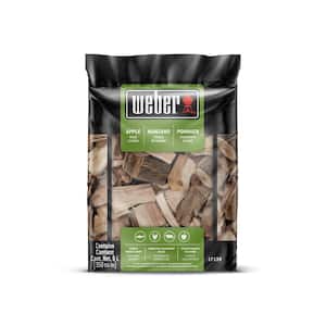 Weber Cherry Wood Chips 17140 - The Home Depot