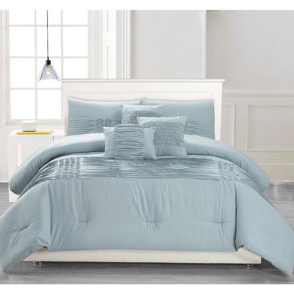 Kensie Geonna Kensie 3-Piece King Duvet Set in Ether Blue