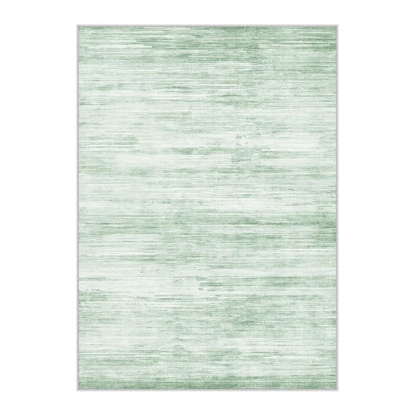 Mist Beige 8 ft. x 10 ft. Modern Abstract Area Rug