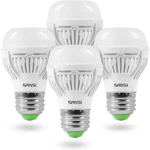 60-Watt Equivalent A15 Non-Dimmable E26 LED Light Bulb 5000K Daylight (4-Pack)