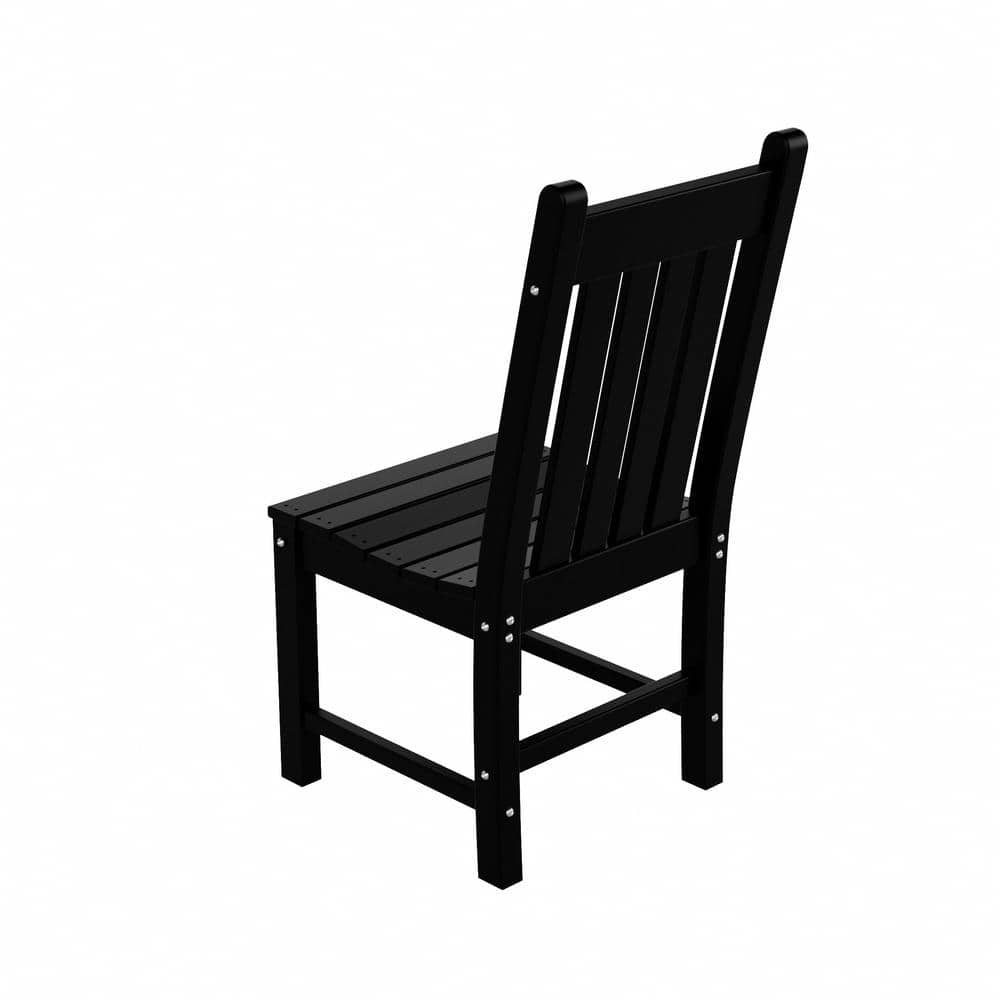 Laguna Classic Black All-Weather Patio Dining Chair