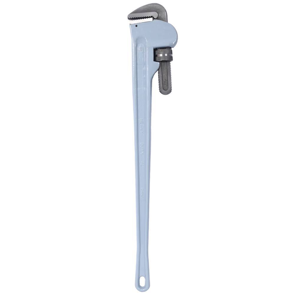 48 in. Light Gray Aluminum Heavy Duty Straight Pipe Wrench for Water Pipes, Automotive Repairs price history on PriceWatchPro