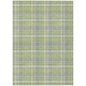 Chantille ACN563 Green 3 ft. x 5 ft. Machine Washable Indoor/Outdoor Geometric Area Rug