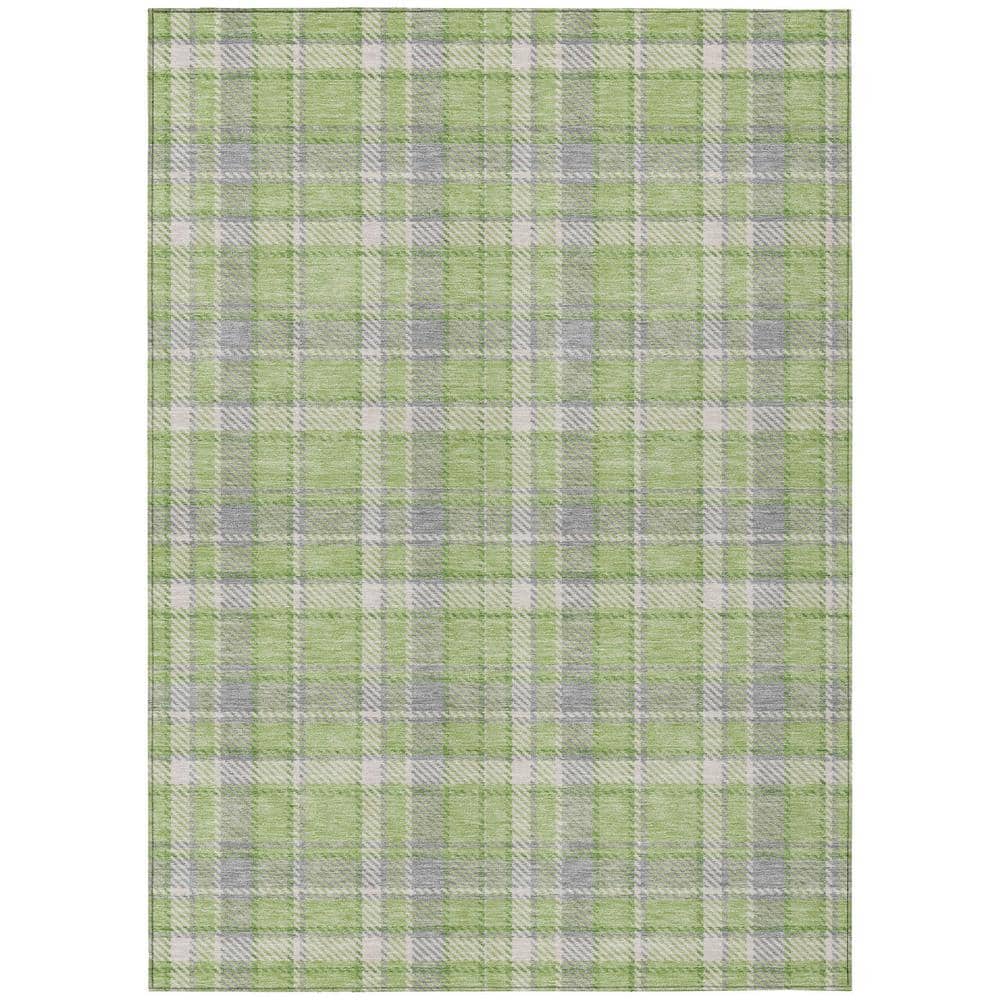 Chantille ACN563 Green 5 ft. x 7 ft. 6 in. Machine Washable Indoor/Outdoor Geometric Area Rug price history on PriceWatchPro