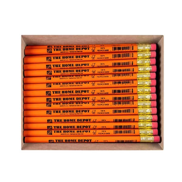 The Home Depot Jumbo Round FSC 100% Pencil 10228 - The Home Depot