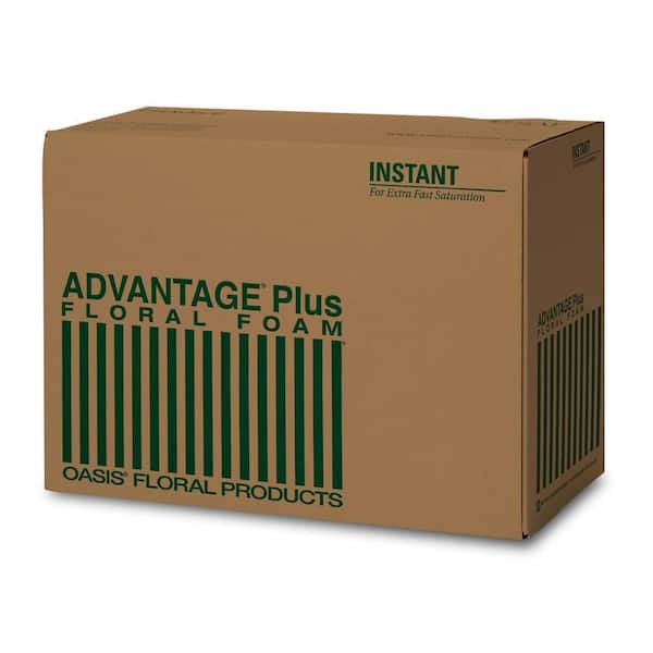 Oasis ADVANTAGE Plus Floral Foam Bricks (Case of 36)