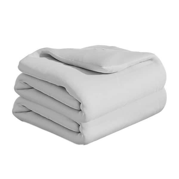 Cooling Blanket for Hot Sleepers King Gray Knitted Nylon Instant Moisture Wicking Soft Lightweight Blanket