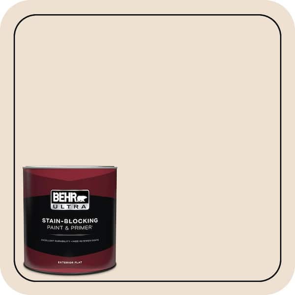 BEHR ULTRA 1 qt. #PWN-43 Calming Retreat Flat Exterior Paint & Primer