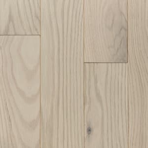 Northern Coast Thin Ice Oak 3/4 in. T x 3 in. W Smooth Solid Hardwood Flooring (24 sq.ft./case)