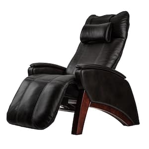 Sonno XT-2 Series Black Leather Powered Recliner Massage Chair with Remote, Air Massage, Heated Lumber, and Memory Foam