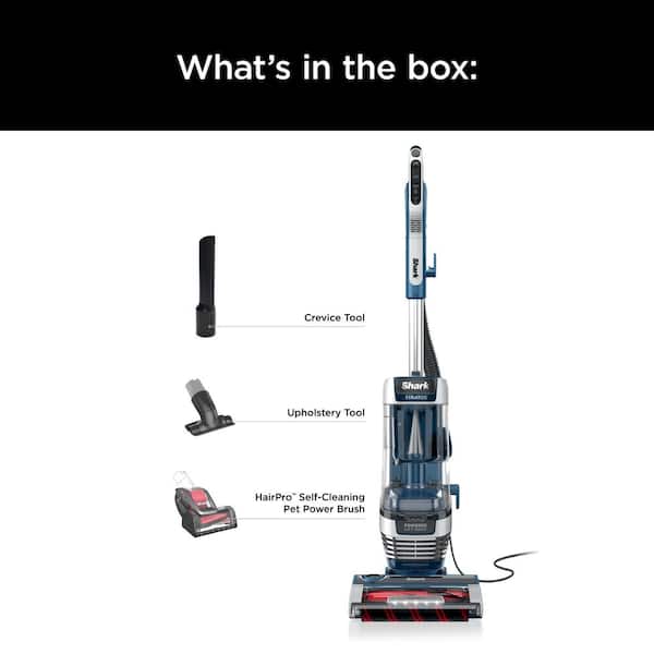 Stratos Bagless Corded HEPA Filter Upright Vacuum Cleaner with DuoClean PowerFins HairPro and Odor Neutralizer Tech