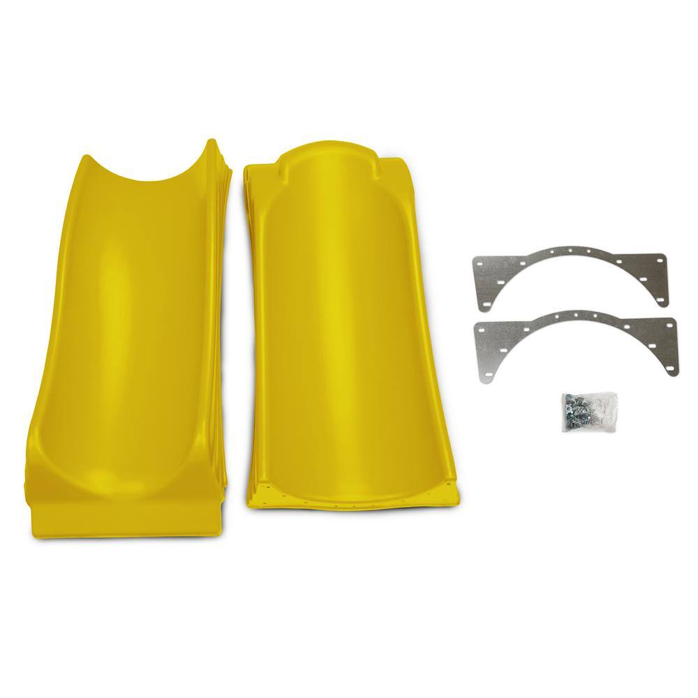 Yellow Plastic Olympus Wave Slide for 5' Decks