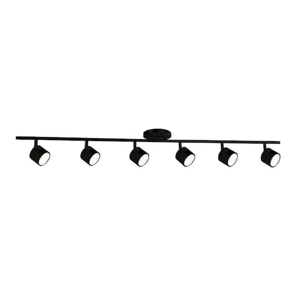 Lyra 43 in. 1 Light 33-Watt Black Integrated LED Track Light