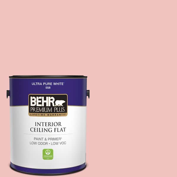 BEHR PREMIUM PLUS 1 gal. #M160-2 Taffy Twist Ceiling Flat Interior Paint