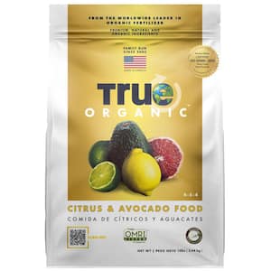 12 lbs. Organic Citrus and Avocado Tree Food Dry Fertilizer, OMRI Listed, 4-5-4