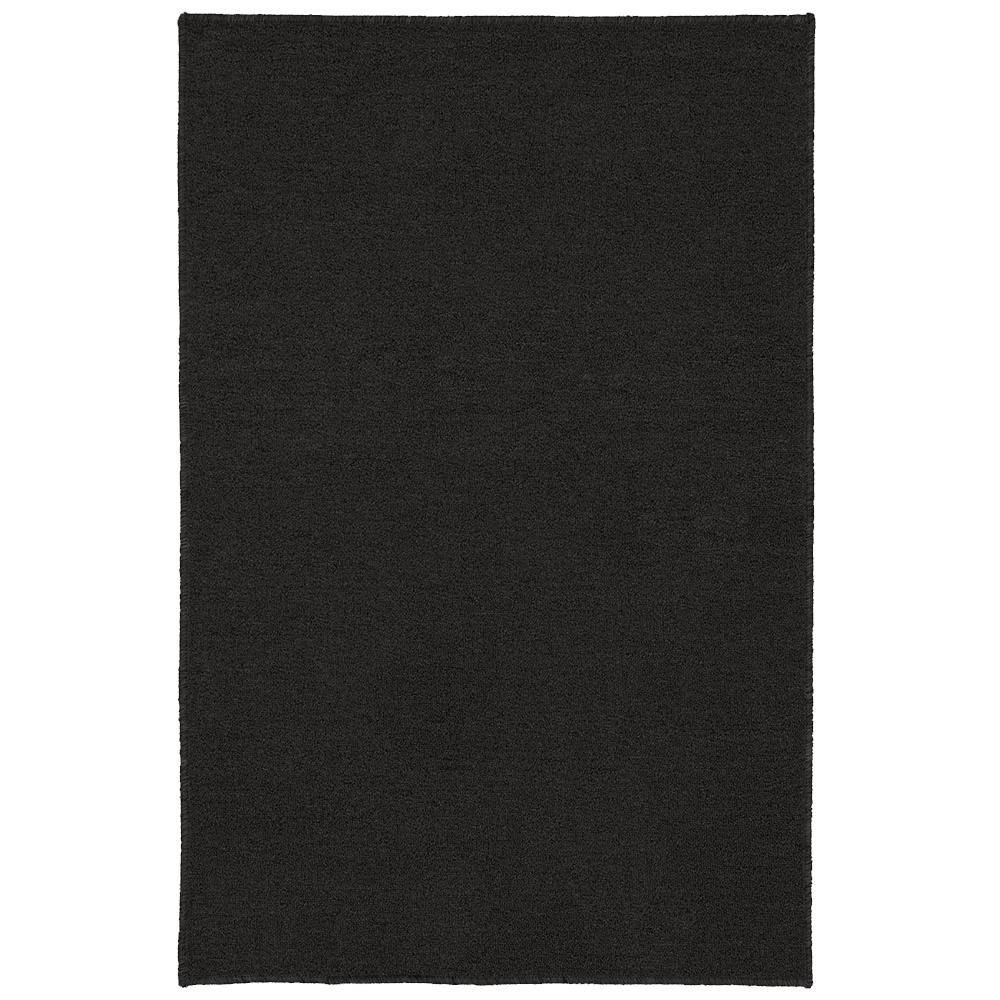 TrafficMaster Hercules Black 3 ft. x 5 ft. Indoor Utility Rug 596118 - The  Home Depot