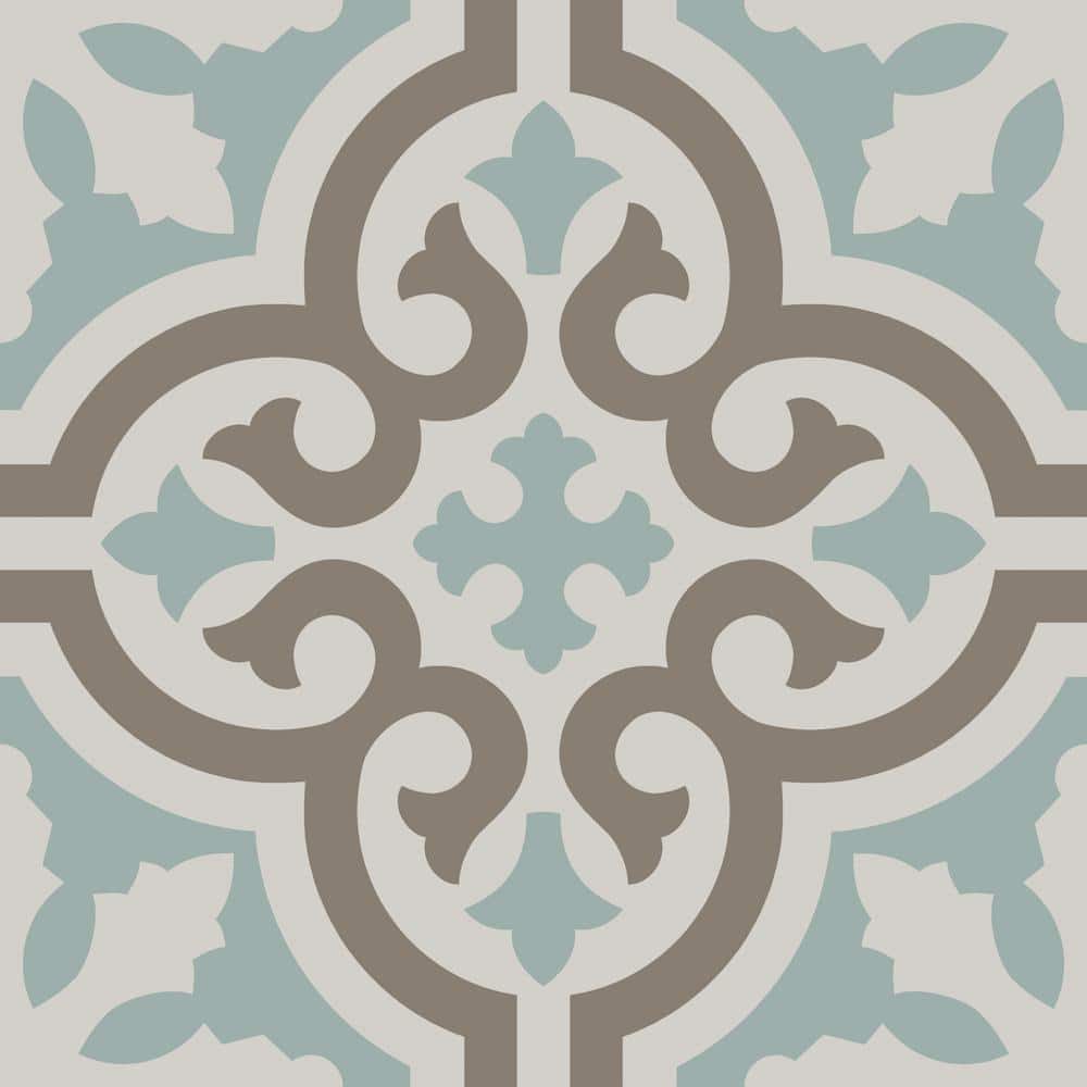 Casablanca Aqua 8 in. x 8 in. Matte Ceramic Floor and Wall Tile (14.4492 sq. ft./Case) price history on PriceWatchPro