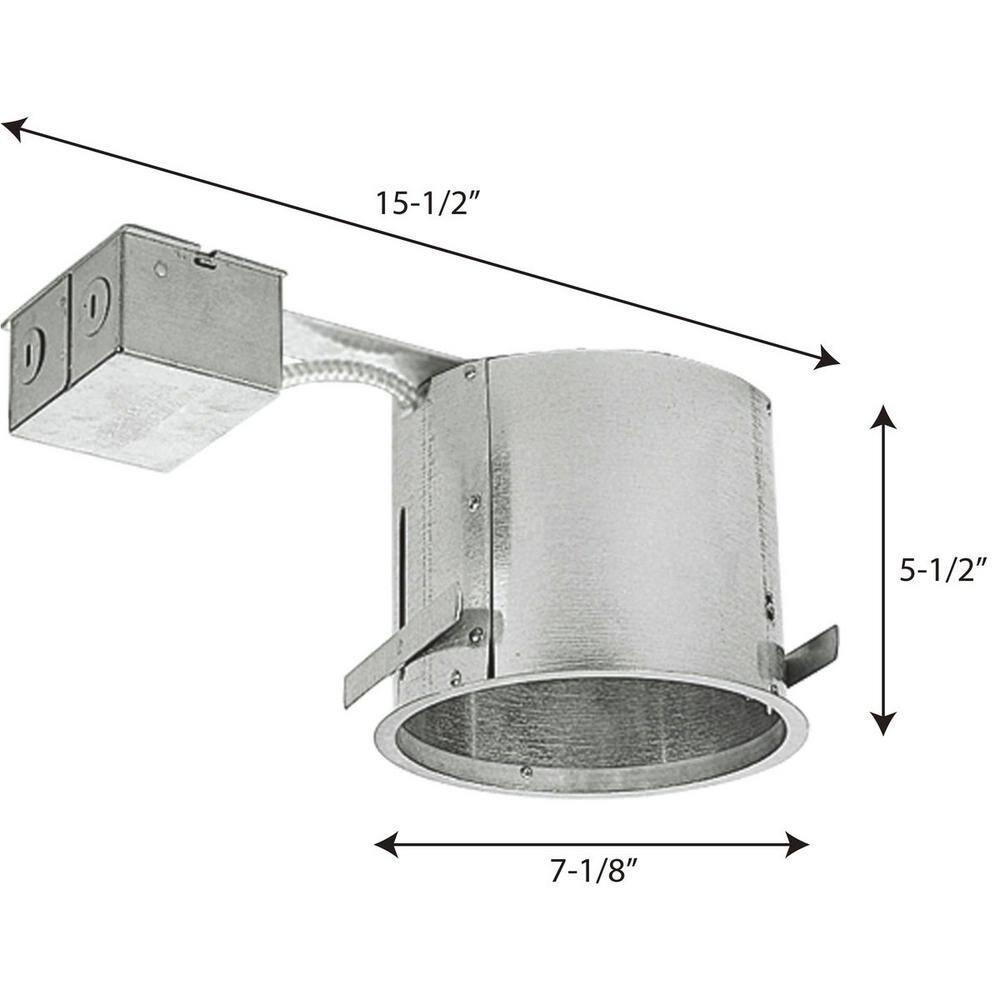15.44" No Finish Indoor/Outdoor LED Recessed Housing