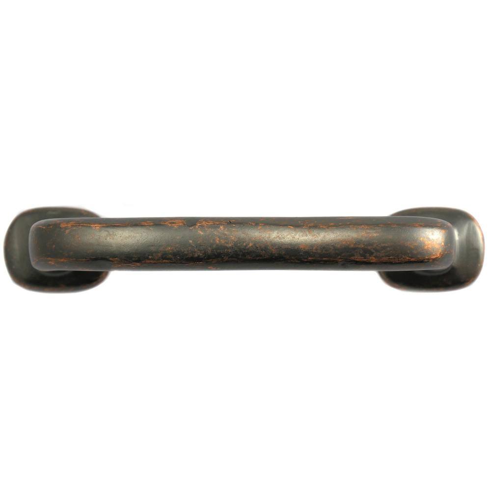 Riverstone Antique Copper 8-inch Rectangular Bar Pull