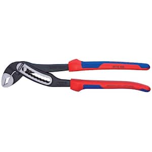 Heavy Duty Forged Steel 12 in. Alligator Pliers with 61 HRC Teeth and Multi-Component Comfort Grip