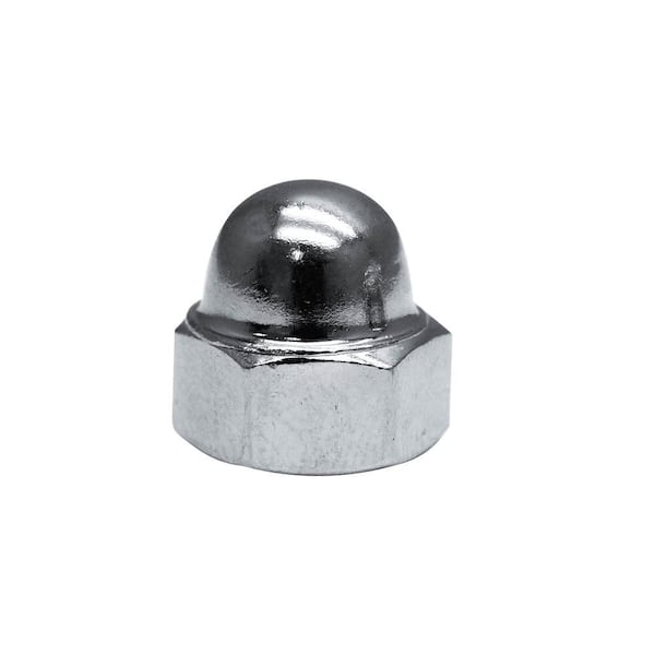 Everbilt #10-24 Chrome Plated Cap Nut (3-Pack)