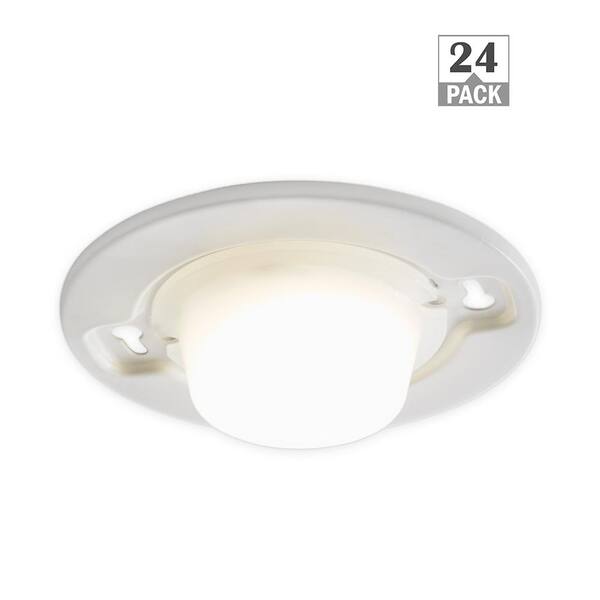 Commercial Electric 45-Watt Equivalent 5 in. E26 Closet Light Utility ...