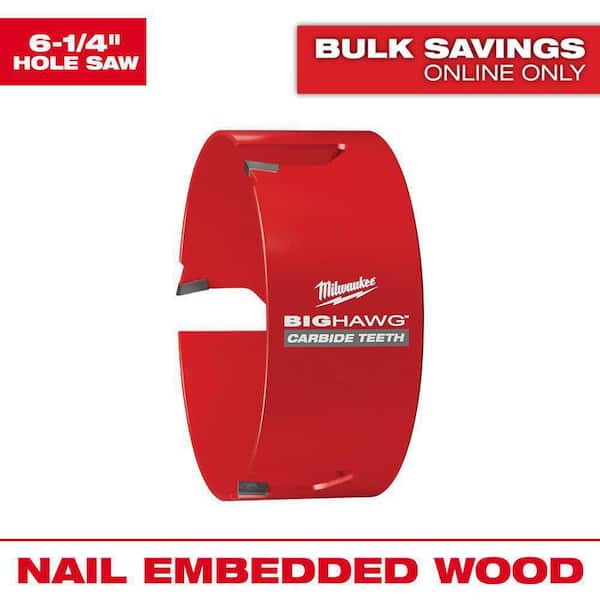 6-1/4 in. Big Hawg Carbide Hole Saw