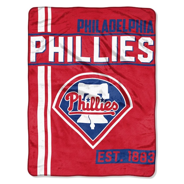 THE NORTHWEST GROUP Philadelphia Phillies Polyester Throw Blanket