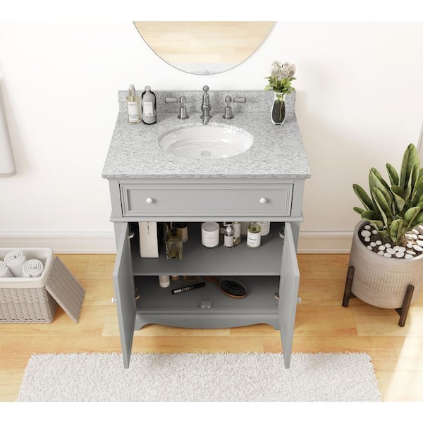 Home Decorators Collection Fremont 32 in. Single Sink Grey Home Decorators Collection Fremont 32 in. Single Sink Grey