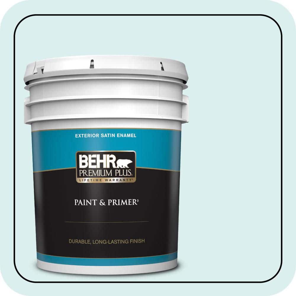 5 gal. #520C-1 Spring Rain Satin Enamel Exterior Paint & Primer price history on PriceWatchPro
