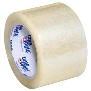 3 in. x 55 yds. Clear (6-Pack) #350 Acrylic Tape