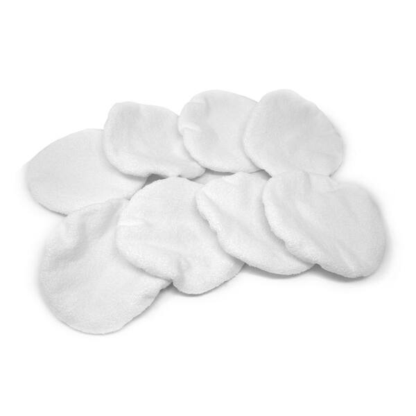 WEN 5 in. to 6 in. Premium Terry Cloth Car Bonnets Polishing (8-Pack)