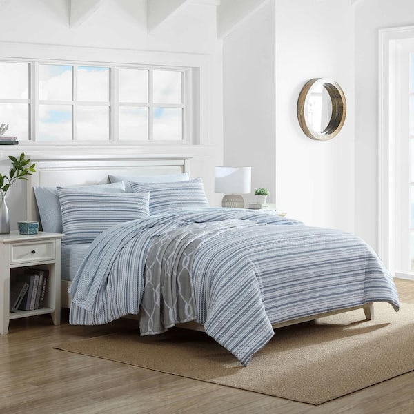 Buy NAUTICA Multi 100% Premium Cotton Fabric Double Comforter with