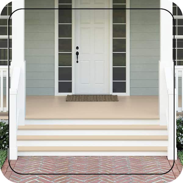 1 gal. #PFC-11 Inviting Veranda Textured Low-Lustre Enamel Interior/Exterior Porch and Patio Anti-Slip Floor Paint