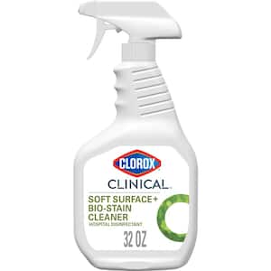 Clinical 32 oz. Soft Surface Plus Bio-Stain Bleach Free Disinfecting All-Purpose Cleaner Spray