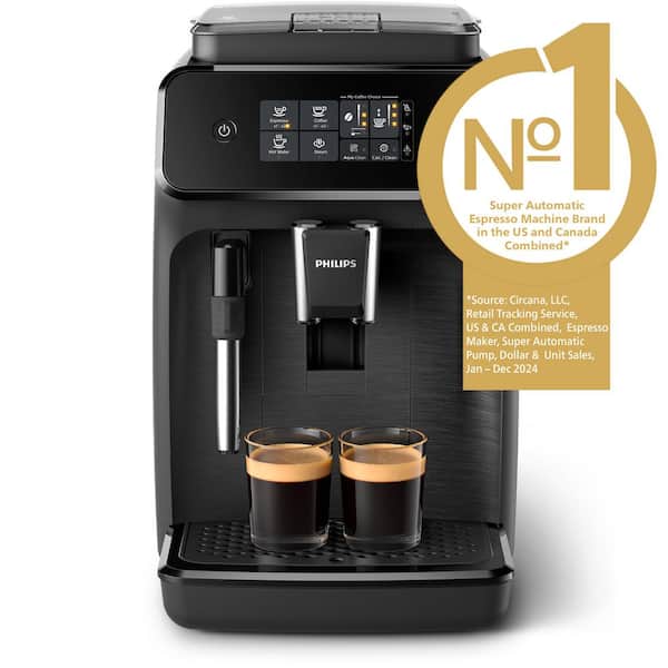 Philips 5-Cups Philips 1200 Fully Automatic Espresso Machine with
