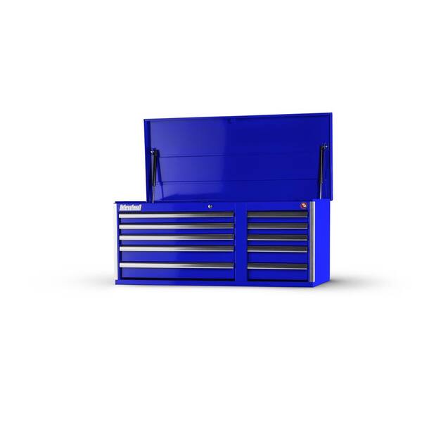 International Tech Series 42 in. 10-Drawer Top Chest, Blue