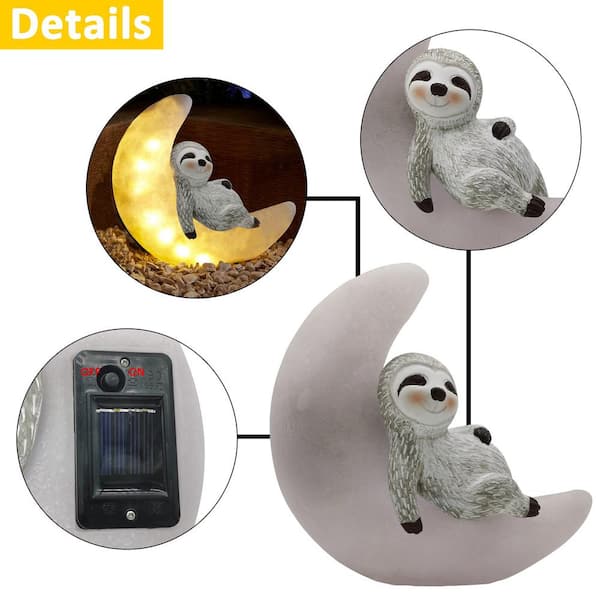 Whimsical Sloth Garden Statue - Durable Resin Outdoor Decor | Cute Tree Ornament for Patio Whimsical Sloth Garden Statue - Durable Resin Outdoor Decor | Cute Tree Ornament for Patio
