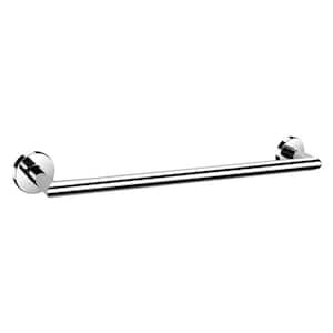 General Hotel 18 in. Wall Mounted Towel Bar in Chrome