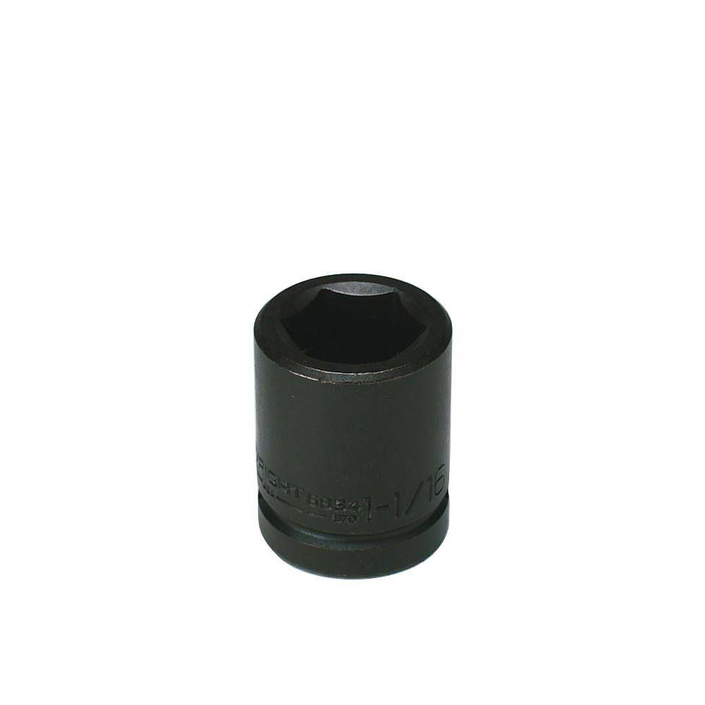 Wright Tool 1-7/8 in. - 3/4 in. Drive 6-Point Standard Impact Socket ...