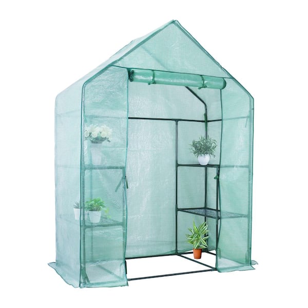 Unbranded 56 in. W x 28 in. D x 77 in. H Portable Greenhouse
