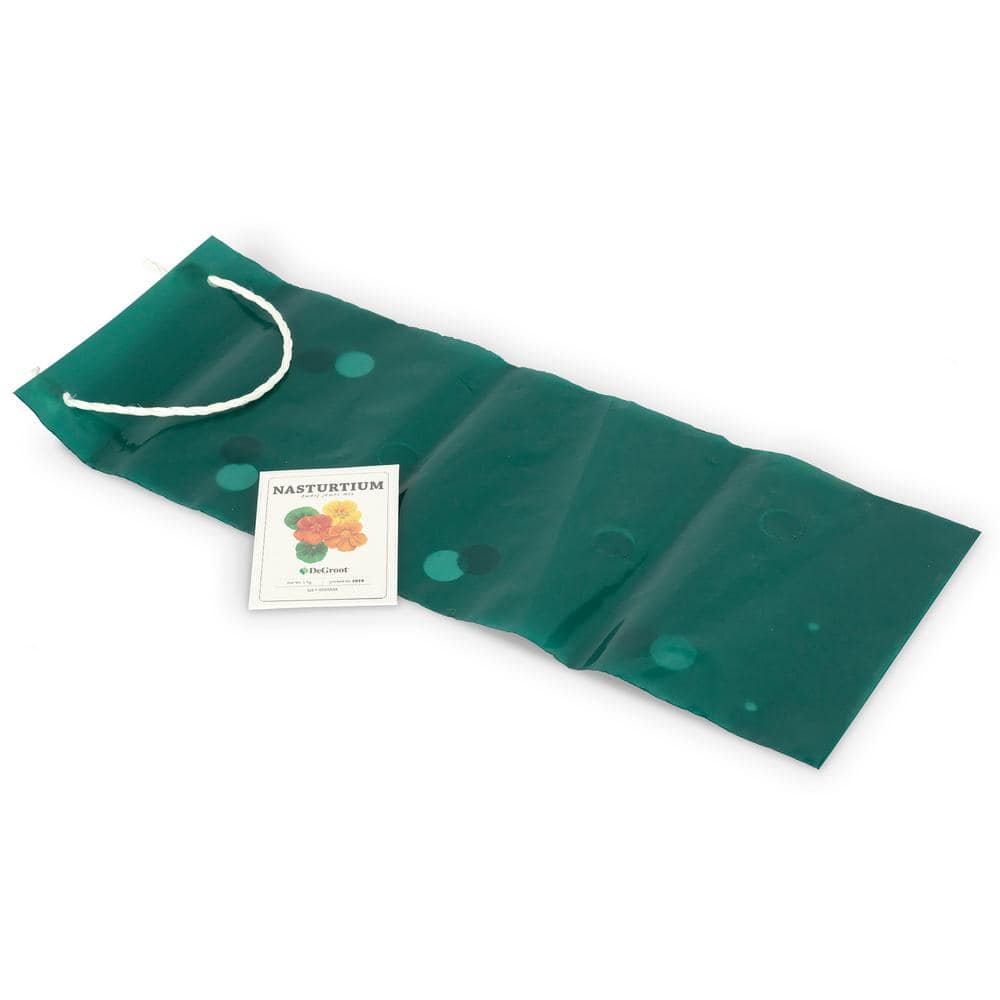 Bag OBlooms Nasturtium, DIY Seed Kit (1-Packet), Assorted Flowers