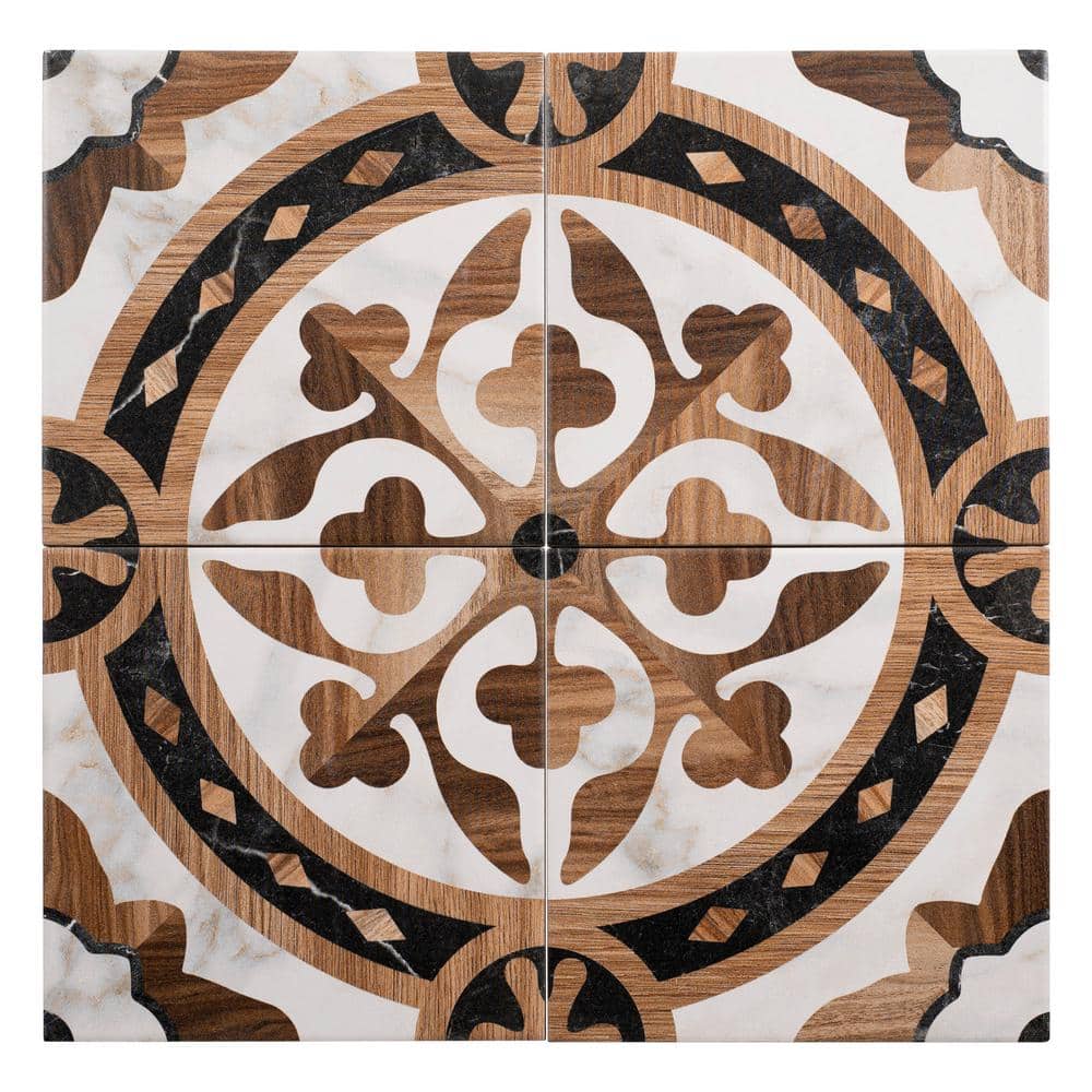 Marmara 8" x 8" Matte Porcelain Mosaic Tile